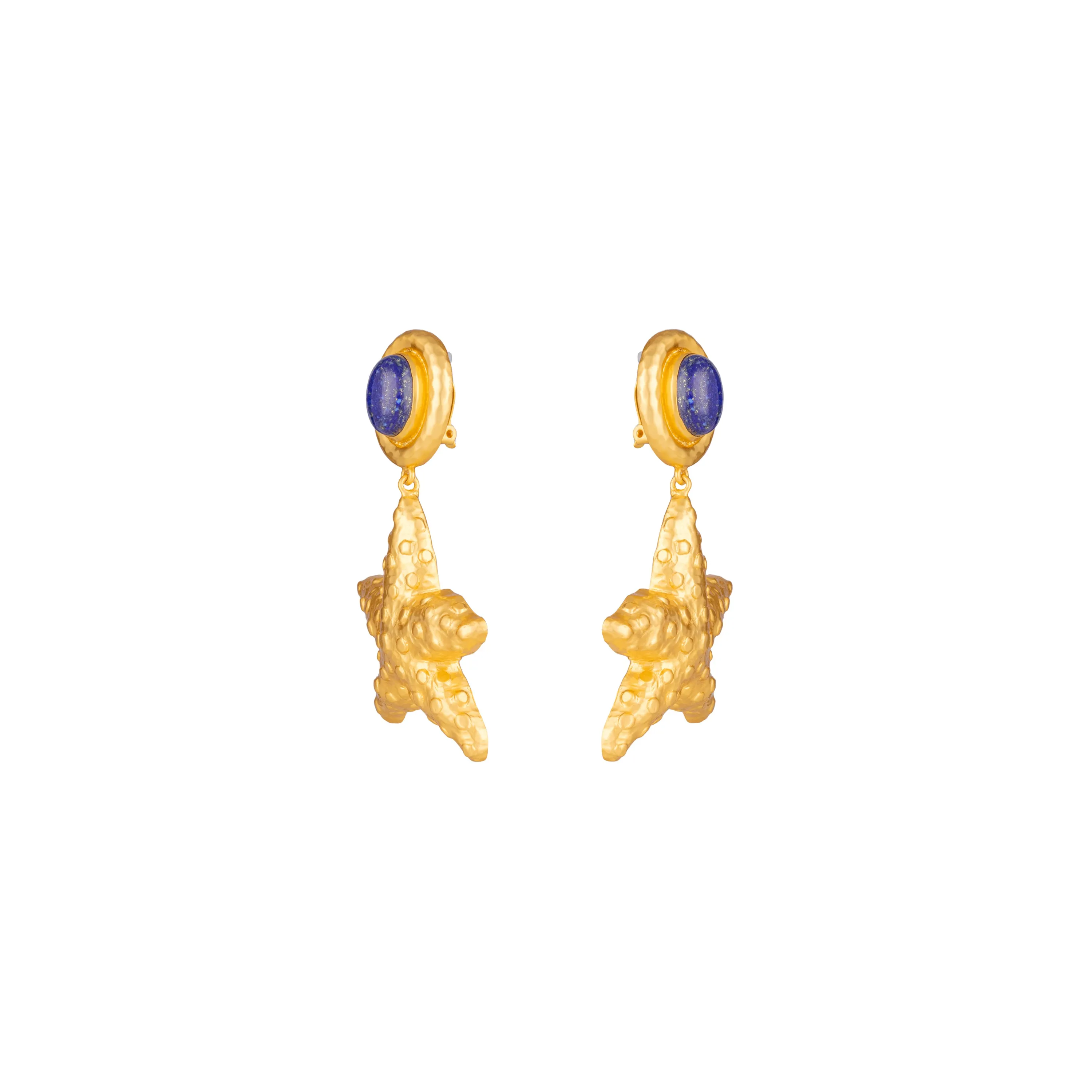 Giana Earrings Lapis